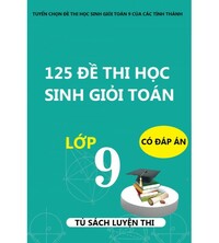 Tải 125 đề thi học sinh giỏi toán lớp 9 (có đáp án và lời giải chi tiết)
