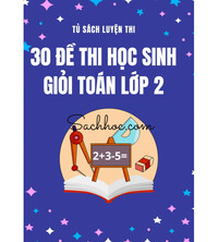 Tải 30 đề thi học sinh giỏi toán lớp 2