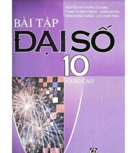 Tải Bài tập đại số 10 nâng cao