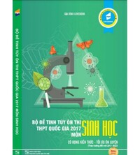 Tải Bộ đề tinh túy ôn thi THPT Quốc gia 2017 môn Sinh Học