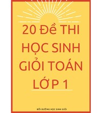 Tải 20 đề thi học sinh giỏi toán lớp 1