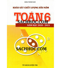 Tải Bộ đề khảo sát chất lượng đầu năm toán 6 năm 2020-2021