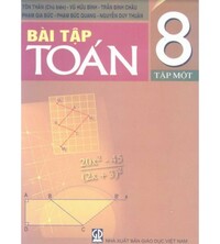 Tải Sách bài tập Toán 8 tập 1, tập 2