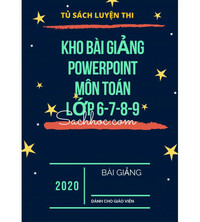 Tải Kho bài giảng môn toán lớp 6,7,8,9