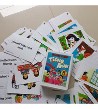 Tải Combo Flashcard tiếng anh lớp 1,2,3,4,5 chương trình mới