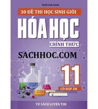 Tải 30 đề thi học sinh giỏi hóa học 11 chính thức (có đáp án)