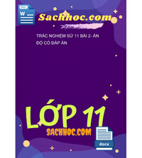 Tải Trắc Nghiệm Sử 11 Bài 2- Ấn Độ Có Đáp Án