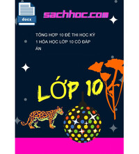 Tải Tổng Hợp 10 Đề Thi Học Kỳ 1 Hóa Học Lớp 10 Có Đáp Án