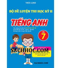 Tải Bộ đề luyện thi học kỳ 2 môn tiếng anh 7 chương trình mới