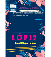 Tải Bài Tập Trắc Nghiệm Sóng Dừng Dạng Cơ Bản Có Đáp Án