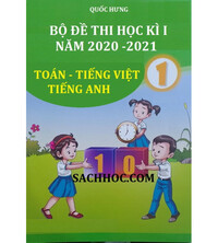 Tải Bộ đề thi học kì 1 lớp 1 năm 2020 - 2021 (Bộ sách mới)