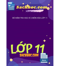 Tải Đề kiểm tra học kì 2 môn Hóa lớp 11