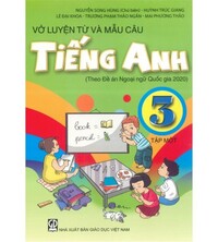 Tải Vở luyện từ và mẫu câu tiếng anh 3 tập 1 tập 2
