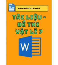 Tải Tổng hợp một số đề thi học sinh giỏi môn Vật lý lớp 7
