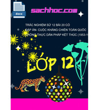 Tải Trắc Nghiệm Sử 12 Bài 20 Có Đáp Án- Cuộc Kháng Chiến Toàn Quốc Chống Thực Dân Pháp Kết Thúc (1953-1954)