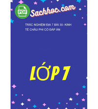 Tải Trắc Nghiệm Địa 7 Bài 30- Kinh Tế Châu Phi Có Đáp Án