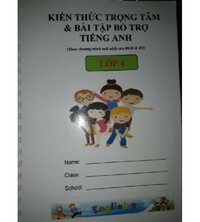Tải Kiến thức trọng tâm & bài tập bổ trợ tiếng Anh lớp 4