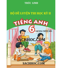 Tải Bộ đề luyện thi học kỳ 2 môn tiếng anh 6 chương trình mới