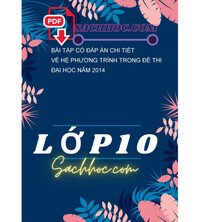 Tải Bài tập có đáp án chi tiết về hệ phương trình trong đề thi đại học năm 2014