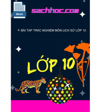 Tải Bài tập trắc nghiệm môn lịch sử lớp 10