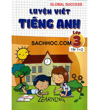 Tải Luyện viết tiếng anh 3 tập 1,2 - Global Success