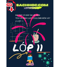 Tải Bài tập có đáp án về điện tích và định luật coulomb môn vật lí lớp 11