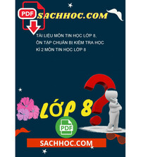 Tải Tài Liệu Môn Tin Học Lớp 8, Ôn Tập Chuẩn Bị Kiểm Tra Học Kì 2 Môn Tin Học Lớp 8