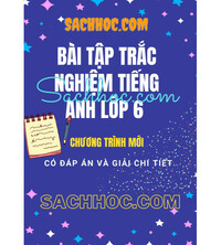 Tải Bài tập trắc nghiệm tiếng anh 6 - Chương trình mới (Có đáp án và giải chi tiết)