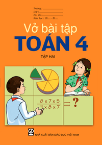 Tải Vở bài tập Toán 4 - Tập hai