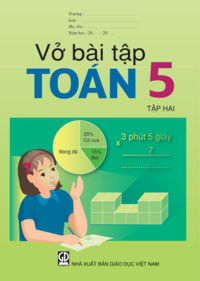 Tải Vở bài tập toán 5 - Tập hai